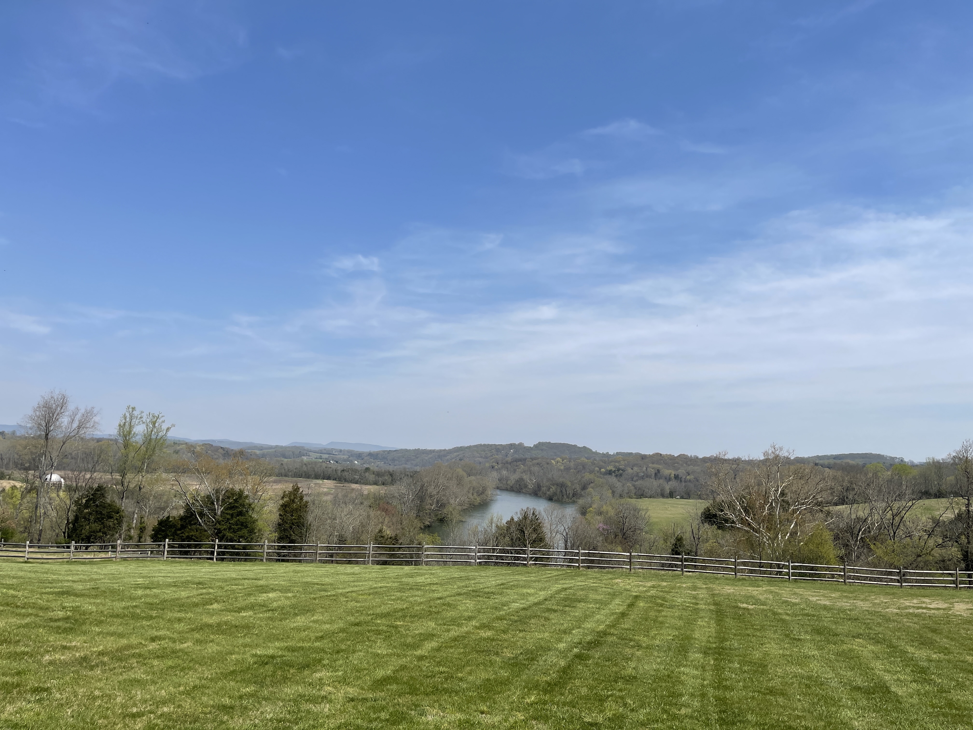 Holston River Sleeping Lady in the Distance