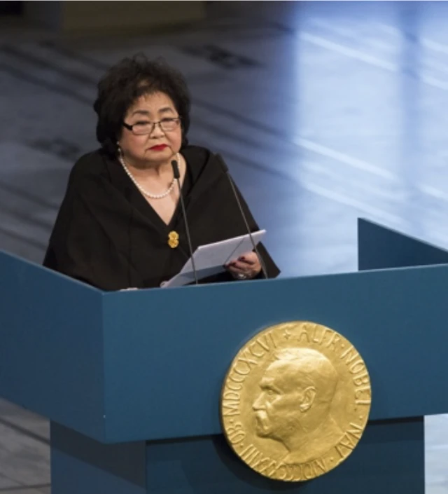 Setsuko Thurlow Nobel Peace Price speech