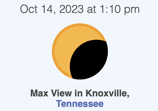 eclipse time and date