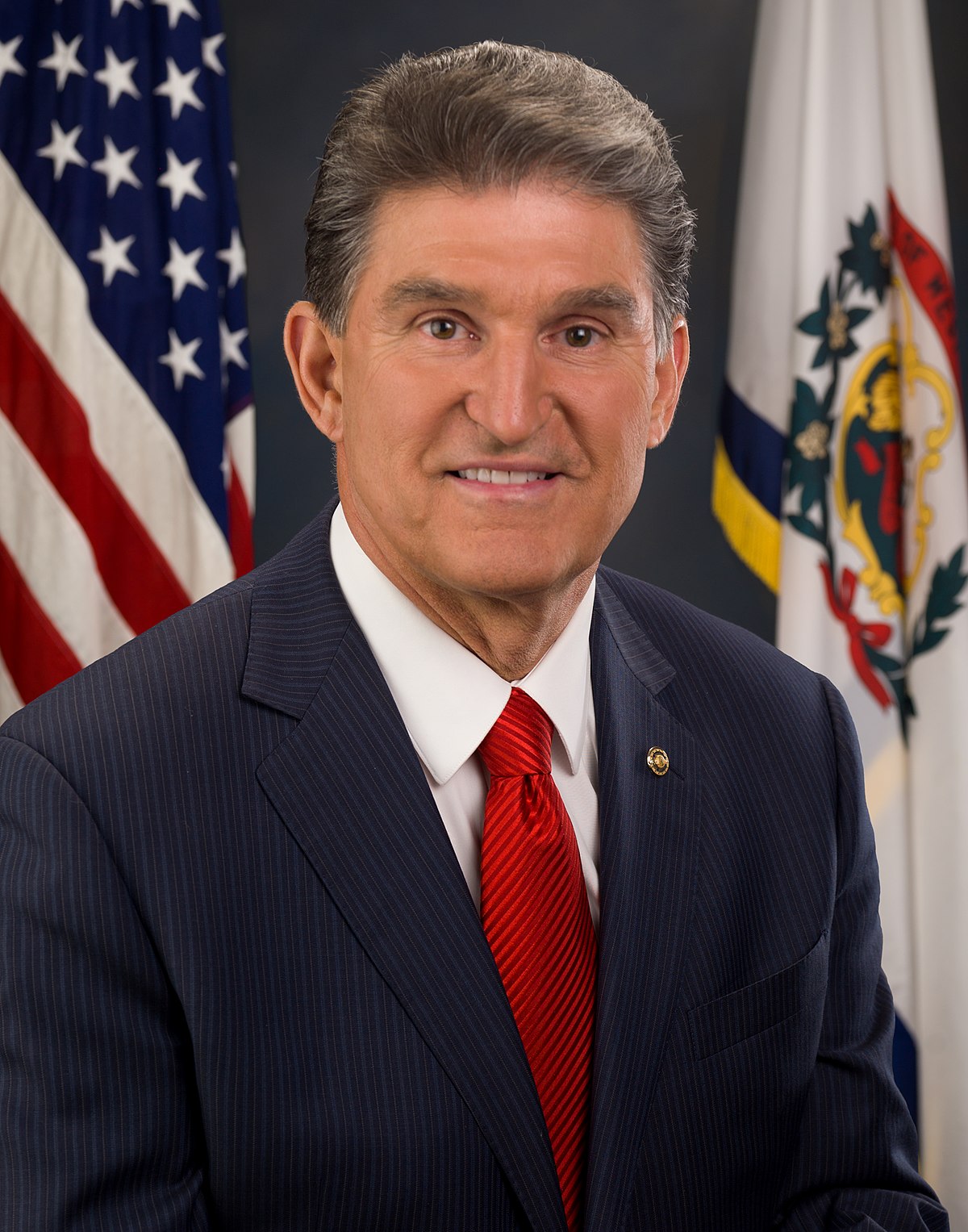 Joe Manchin Official Senate Portrait